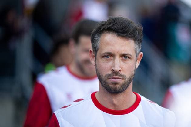 Mark Uth FC Koeln, 13 , GER, 1 FC Nuernberg FCN vs 1 FC Koeln KOE , Soccer 2 Bundesliga, 33 Matchday, Season 2024 2025, 09 05 2025 DFB DFL regulations prohibit any use of photographs as image sequences and or quasi video GER, 1 FC Nuernberg FCN vs 1 FC Koeln KOE , Soccer 2 Bundesliga, 33 Matchday, Season 2024 2025, 09 05 2025 Nuernberg Copyright: xEibner-Pressefoto Memmlerx EP_MMR