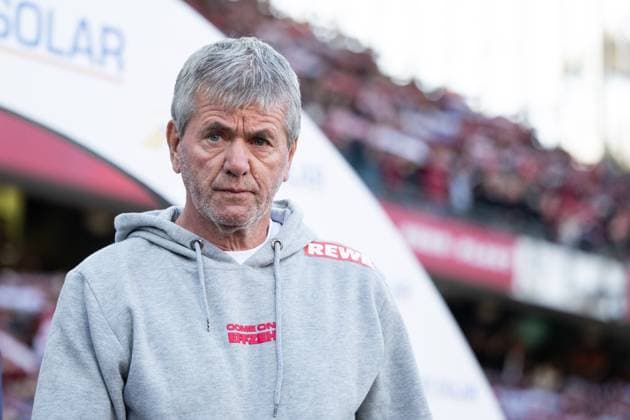 Friedhelm Funkel FC Koeln, Trainer , GER, 1 FC Nuernberg FCN vs 1 FC Koeln KOE , Fußball 2 Bundesliga, 33 Spieltag, Saison 2024 2025, 09 05 2025 DFB DFL regulations prohibit any use of photographs as image sequences and or quasi video GER, 1 FC Nuernberg FCN vs 1 FC Koeln KOE , Fußball 2 Bundesliga, 33 Spieltag, Saison 2024 2025, 09 05 2025 Nuernberg Copyright: xEibner-Pressefoto Memmlerx EP_MMR
