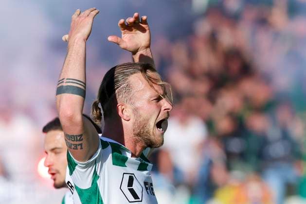 Jorrit Hendrix SC Preussen Muenster celebrates his goal for 1 0, 2 Bundesliga, Preußen Münster vs Hertha BSC, Preußenstadion, May 9, 2025 in Münster, Germany Photo by Marco Steinbrenner DeFodi Images Jorrit Hendrix SC Preussen Muenster celebrates after scoring his teams first goal, 2 Bundesliga, Preußen Münster vs Hertha BSC, Preußenstadion, May 9, 2025 in Münster, Germany Photo by Marco Steinbrenner DeFodi Images DFB DFL REGULATIONS PROHIBIT ANY USE OF PHOTOGRAPHS AS IMAGE SEQUENCES AND OR QUASI VIDEO