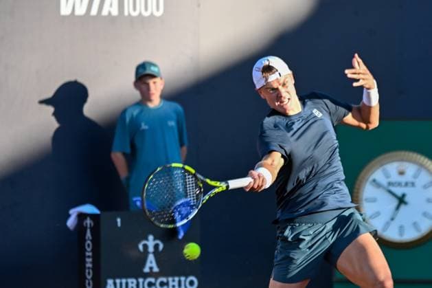 Holger Rune during of the Internazionali BNL D Italia 2025 at Foro Italico on May 9, 2025 in Rome, Italy  Copyright: xAndreaxRosito IPAxSportx xipa-agency.netx xx IPA_57459045 IPA_Agency_IPA57459045