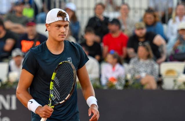 Holger Rune during of the Internazionali BNL D Italia 2025 at Foro Italico on May 9, 2025 in Rome, Italy  Copyright: xAndreaxRosito IPAxSportx xipa-agency.netx xx IPA_57459644 IPA_Agency_IPA57459644