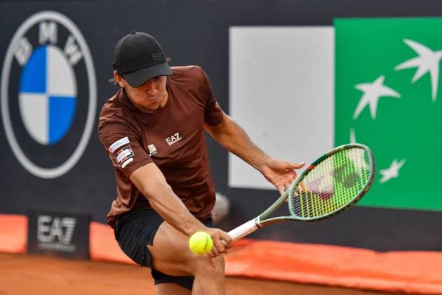 Luciano Darderi during of the Internazionali BNL D Italia 2025 at Foro Italico on May 9, 2025 in Rome, Italy  Copyright: xAndreaxRosito IPAxSportx xipa-agency.netx xx IPA_57459649 IPA_Agency_IPA57459649