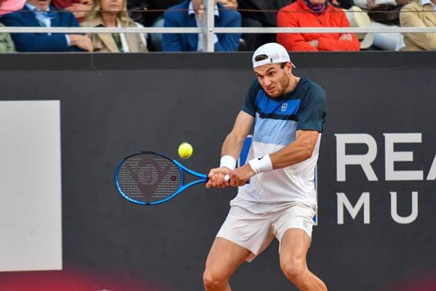 Jack Draper during of the Internazionali BNL D Italia 2025 at Foro Italico on May 9, 2025 in Rome, Italy  Copyright: xAndreaxRosito IPAxSportx xipa-agency.netx xx IPA_57459683 IPA_Agency_IPA57459683