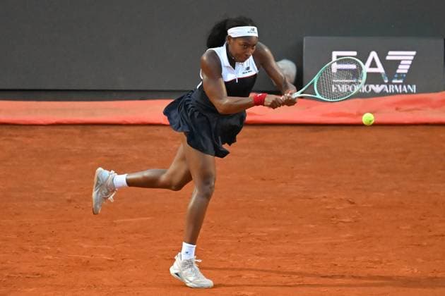Internazionali BNL d Italia Coco Gauff during the Internazionali BNL d Italia 2025 at Foro Italico, Italy, May 09th, 2025 Imago-Images Emmefoto Copyright: xImago-Images Emmefotox