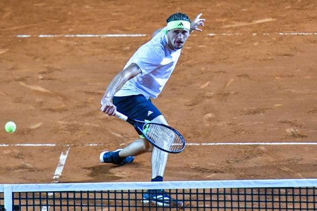 TENNIS - Internazionali di Tennis - Internazionali BNL d Italia Alexander Zverev during of the Internazionali BNL D Italia 2025 at Foro Italico on May 9, 2025 in Rome, Italy Rome Italy  Copyright: xIPAxSport ABACAx