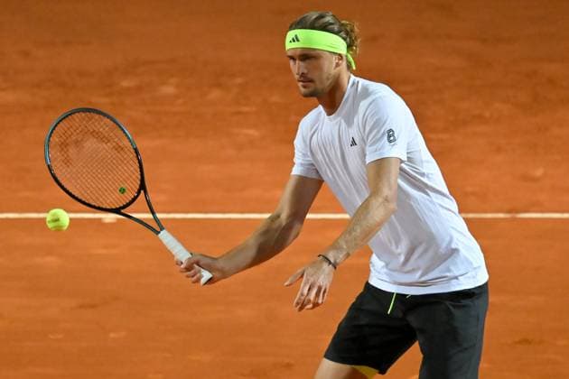 Internazionali BNL d Italia Alexander Zverev during the Internazionali BNL d Italia 2025 at Foro Italico, Italy, May 09th, 2025 Imago-Images Emmefoto Copyright: xImago-Images Emmefotox