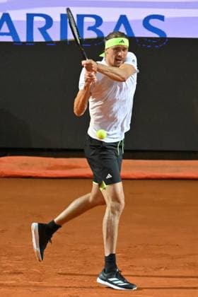 Internazionali BNL d Italia Alexander Zverev during the Internazionali BNL d Italia 2025 at Foro Italico, Italy, May 09th, 2025 Imago-Images Emmefoto Copyright: xImago-Images Emmefotox