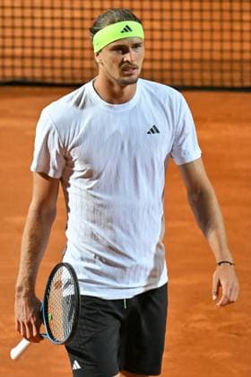 Internazionali BNL d Italia Alexander Zverev during the Internazionali BNL d Italia 2025 at Foro Italico, Italy, May 09th, 2025 Imago-Images Emmefoto Copyright: xImago-Images Emmefotox