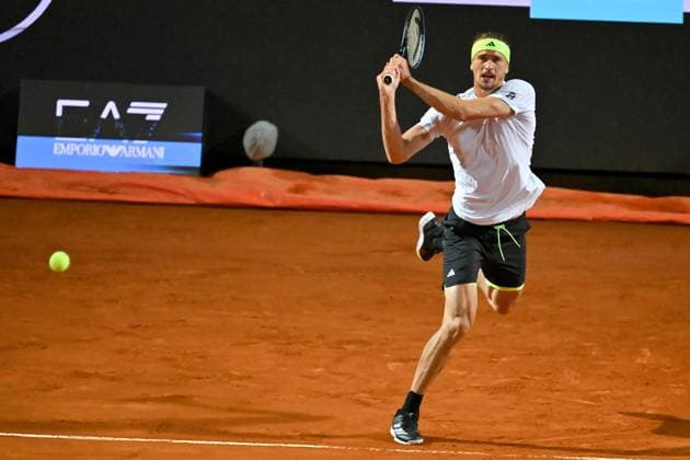 Internazionali BNL d Italia Alexander Zverev during the Internazionali BNL d Italia 2025 at Foro Italico, Italy, May 09th, 2025 Imago-Images Emmefoto Copyright: xImago-Images Emmefotox