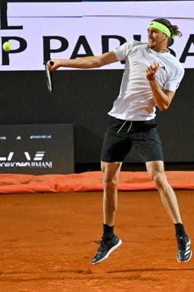 Internazionali BNL d Italia Alexander Zverev during the Internazionali BNL d Italia 2025 at Foro Italico, Italy, May 09th, 2025 Imago-Images Emmefoto Copyright: xImago-Images Emmefotox