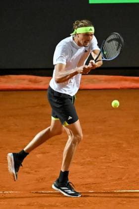 Internazionali BNL d Italia Alexander Zverev during the Internazionali BNL d Italia 2025 at Foro Italico, Italy, May 09th, 2025 Imago-Images Emmefoto Copyright: xImago-Images Emmefotox