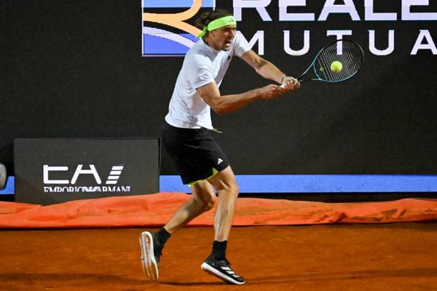 Internazionali BNL d Italia Alexander Zverev during the Internazionali BNL d Italia 2025 at Foro Italico, Italy, May 09th, 2025 Imago-Images Emmefoto Copyright: xImago-Images Emmefotox