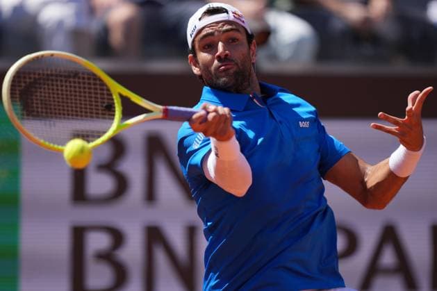 Tennis, ATP tournament in Rome