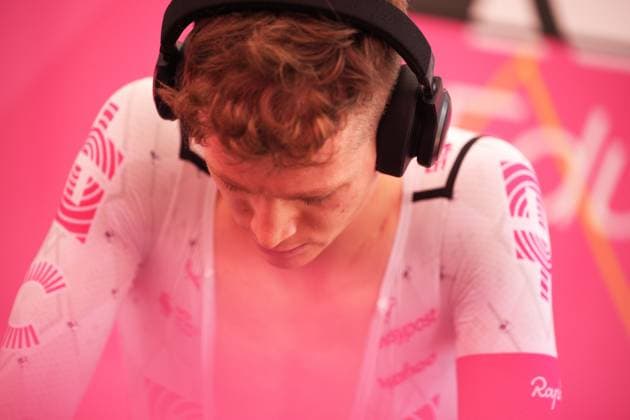 Steinhauser Georg of Ef Education - Easypost during the stage 2 of the Giro d™Italia from Tirana (Tirane) to Tirana (Tirane) Tudor ITT (Individual Time Trial) Albania - Saturday, May 10, 2025. - cycling.  Copyright: xMarcoxAlpozzi LaPressex