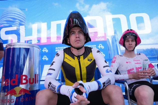 Affini Edoardo of Team Visma Lease A Bike during the stage 2 of the Giro d™Italia from Tirana (Tirane) to Tirana (Tirane) Tudor ITT (Individual Time Trial) Albania - Saturday, May 10, 2025. - cycling.  Copyright: xGianxMattiaxD Alberto LaPressex