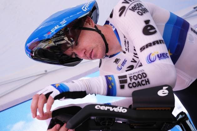 Affini Edoardo of Team Visma Lease A Bike during the stage 2 of the Giro d™Italia from Tirana (Tirane) to Tirana (Tirane) Tudor ITT (Individual Time Trial) Albania - Saturday, May 10, 2025. - cycling.  Copyright: xGianxMattiaxD Alberto LaPressex