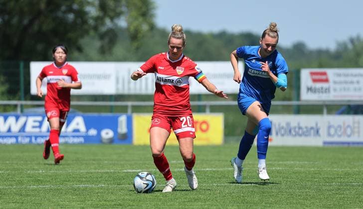 Stuttgart , Soccer Regionalliga Süd , SC Sand 2 vs VfB Stuttgart Women , Jana beuschlein VfB