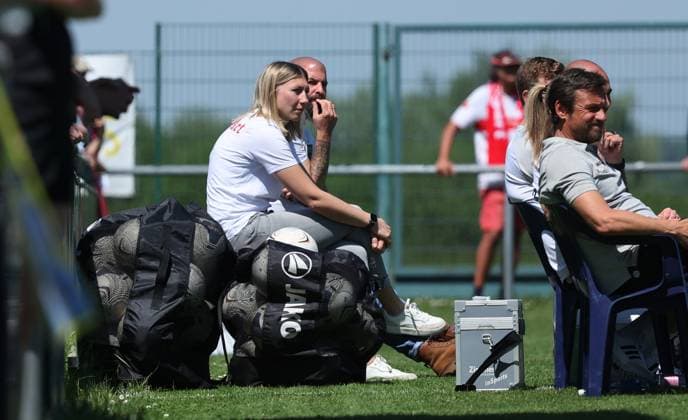 Stuttgart , Soccer Regionalliga Süd , SC Sand 2 vs VfB Stuttgart Women , Lisa Lang VfB