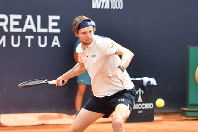 TENNIS - Internazionali di Tennis - Internazionali BNL d Italia Alexander Bublik during of the Internazionali BNL D Italia 2025 at Foro Italico on May 10, 2025 in Rome, Italy Rome Italy  Copyright: xIPAxSport ABACAx