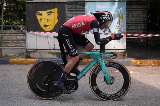 Ries Michel of Arkea-B&B Hotels during the stage 2 of the Giro d™Italia from Tirana (Tirane) to Tirana (Tirane) Tudor ITT (Individual Time Trial) Albania - Saturday, May 10, 2025. - cycling.  Copyright: xMarcoxAlpozzi LaPressex