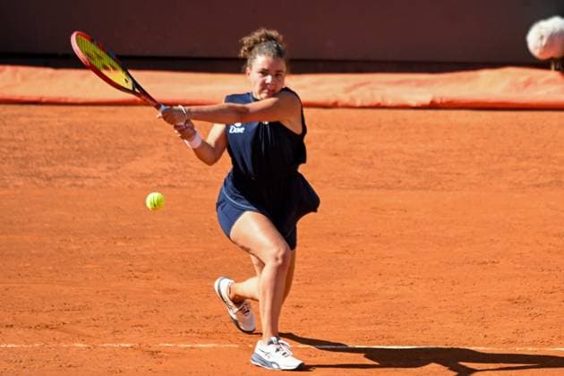 Jasmine Paolini during of the Internazionali BNL D Italia 2025 at Foro Italico on May 10, 2025 in Rome, Italyt  Copyright: xAndreaxRosito IPAxSportx xipa-agency.netx xx IPA_57490360 IPA_Agency_IPA57490360
