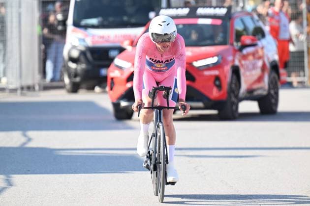 10-05-2025 Giro D italia; Tappa 02 Tirana - Tirana; 2025, Lidl - Trek; Pedersen, Mads; Tirana; 