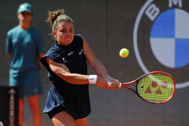 Foto IPP Cavaliere Emiliano. Roma 10 05 2025. Tennis Internazionali d Italia 2025. Nella foto: Jasmine Paolini. Italy Photo Press - World Copyright italy ITALY  Copyright: xR4924_italyphotopressx