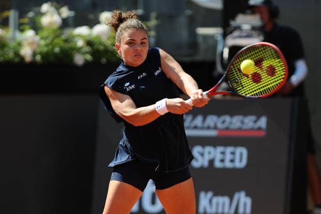 Foto IPP Cavaliere Emiliano. Roma 10 05 2025. Tennis Internazionali d Italia 2025. Nella foto: Jasmine Paolini. Italy Photo Press - World Copyright italy ITALY  Copyright: xR4924_italyphotopressx