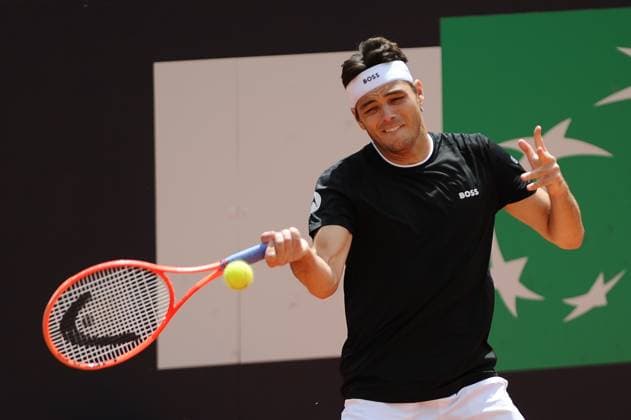 Foto IPP Cavaliere Emiliano. Roma 10 05 2025. Tennis Internazionali d Italia 2025. Nella foto: Taylor Fritz. Italy Photo Press - World Copyright italy ITALY  Copyright: xR4924_italyphotopressx