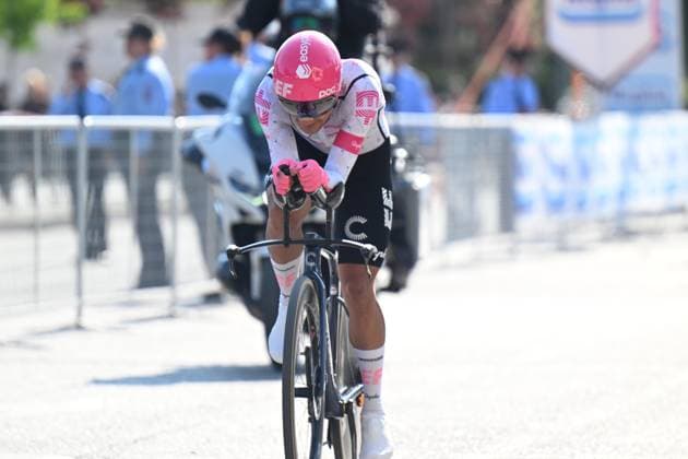 10-05-2025 Giro D italia; Tappa 02 Tirana - Tirana; 2025, Ef Education - Easypost; Carapaz Antonio, Richard Antonio; Tirana; 
