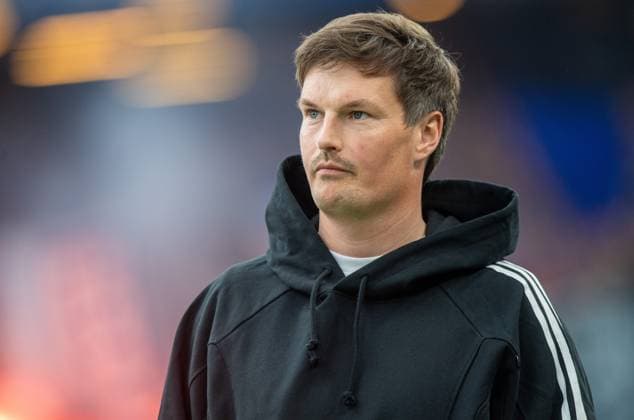 Soccer, Men, Season 2024 2025, 2 Bundesliga 33 Matchday , Hamburger SV SSV Ulm, Coach Merlin Polzin HSV , 10 05 2025, Copyright: xSebastianxRäppold MatthiasxKochx