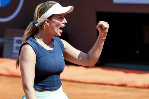 Sport Themen der Woche KW19 Sport Bilder des Tages Italian Open 2025 Danielle Collins during Italian Open 2025 tennis tournament in Roma Italy on 10 May 2025. Roma Italy  Copyright: xFotoxOlimpikx originalFilename:jastrzebowski-italiano250510_np5LI.jpg