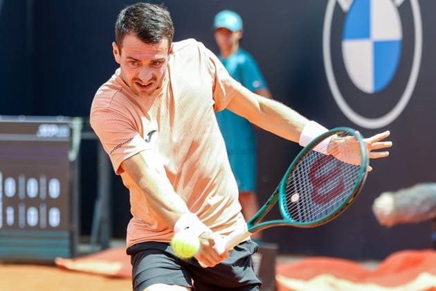 Italian Open 2025 Pedro Martinez during Italian Open 2025 tennis tournament in Roma Italy on 10 May 2025. Roma Italy  Copyright: xFotoxOlimpikx originalFilename:jastrzebowski-italiano250510_npxri.jpg