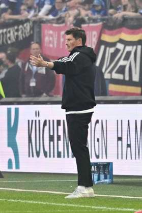 GER 2 FBL,, Hamburger SV vs SSV Ulm 1846 10 05 2025, Volksparkstadion, Hamburg, GER 2 FBL, Hamburger SV vs SSV Ulm 1846 in the picture Coach Melvin Polzin Hamburg nordphotoxGmbH xWitke nph00002