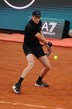 Foto IPP Cavaliere Emiliano. Roma 10 05 2025. Tennis Internazionali d Italia 2025. Nella foto: Jannik Sinner. Italy Photo Press - World Copyright italy ITALY  Copyright: xR4924_italyphotopressx