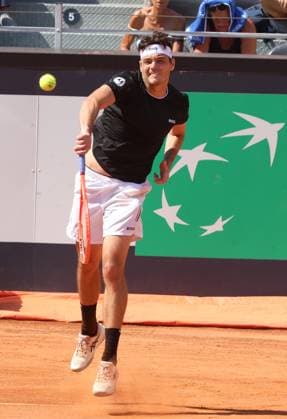 Rome, Italy: Tennis Internazionali d Italia BNL, Taylor Fritz (USA), Rome, May 10, 2025. Photo Rome, Tennis International Of Italy BNL  - ZUMAp169 20250510_zea_p169_599 Copyright: xFelicexCalabrox