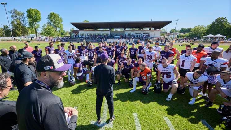 American Football, EL, Frankfurt Galaxy Training