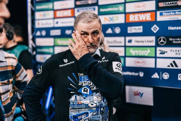 Hamburg, May 10, 2025 Football, 2 Bundesliga 2024 25, Hamburger SV SSV Ulm 1846 Football Stefan Kuntz Hamburger SV, Board Member for Sport on promotion to 1 Bundesliga DFL REGULATIONS PROHIBIT ANY USE OF PHOTOGRAPHS AS IMAGE SEQUENCES AND OR QUASI VIDEO