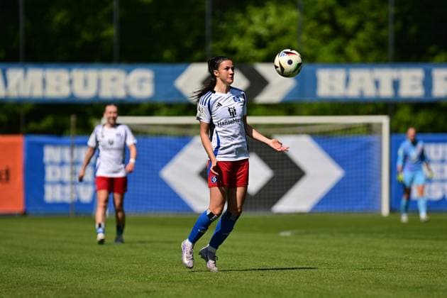 Soccer I Women I Season 2024 2025 I 2 Bundesliga I 25 Matchday I Hamburger SV SC Freiburg II I 11 05 2025 Vildan Kardesler 7, Hamburger SV Hamburg Am Volkspark Hamburg Germany Copyright: xLobeca FelixxSchlikisx