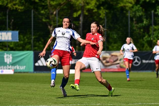 Football, Women, 2nd BL, Hamburger SV - SC Freiburg II