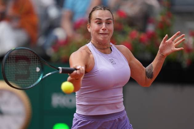 Tennis, WTA tournament in Rome