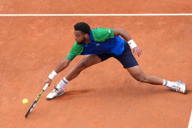 Arthur Fils of France during the match against Stefanos Tsitsipas Greece at the Internazionali BNL d Italia 2025 tennis tournament at Foro Italico in Rome, Italy on may 11, 2025. AntoniettaxBaldassarre