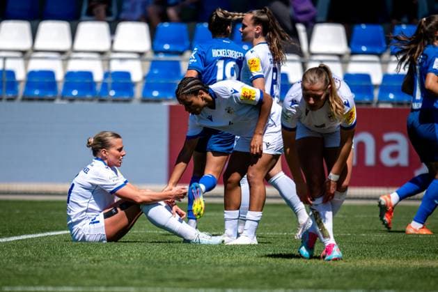 Google Pixel Womens Bundesliga, TSG Hoffenheim FC Carl Zeiss Jena 11 05 2025 Disappointed faces among the players from Jena Google Pixel Womens Bundesliga, TSG Hoffenheim FC Carl Zeiss Jena, on 11 05 2025 at the Dietmar Hopp Stadium in Hoffenheim DFB REGULATIONS PROHIBIT ANY USE OF PHOTOGRAPHS AS IMAGE SEQUENCES AND OR QUASI VIDEO Copyright: xBEAUTIFULxSPORTS Gelhardtx