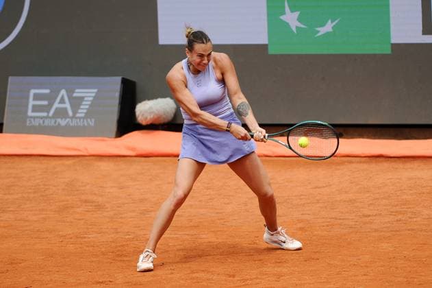 Foto IPP Cavaliere Emiliano. Roma 11 05 2025. Tennis Internazionali d Italia 2025. Nella foto: Aryna Sabalenka. Italy Photo Press - World Copyright italy ITALY  Copyright: xR4924_italyphotopressx