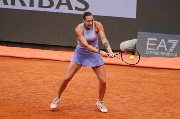 Foto IPP Cavaliere Emiliano. Roma 11 05 2025. Tennis Internazionali d Italia 2025. Nella foto: Aryna Sabalenka. Italy Photo Press - World Copyright italy ITALY  Copyright: xR4924_italyphotopressx