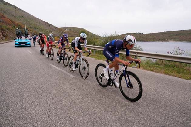 The pack rides during the stage 3 of the Giro d™Italia from Valona (Vlore) to Valona (Vlore) Albania - Sunday, May 11, 2025. - cycling.  Copyright: xFabioxFerrari LaPressex