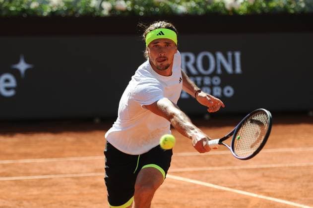 Foto IPP Cavaliere Emiliano. Roma 11 05 2025. Tennis Internazionali d Italia 2025. Nella foto: Alexander Zverev. Italy Photo Press - World Copyright italy ITALY  Copyright: xR4924_italyphotopressx