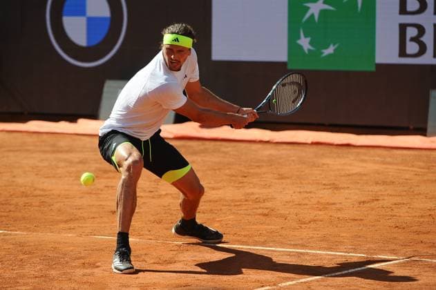 Foto IPP Cavaliere Emiliano. Roma 11 05 2025. Tennis Internazionali d Italia 2025. Nella foto: Alexander Zverev. Italy Photo Press - World Copyright italy ITALY  Copyright: xR4924_italyphotopressx
