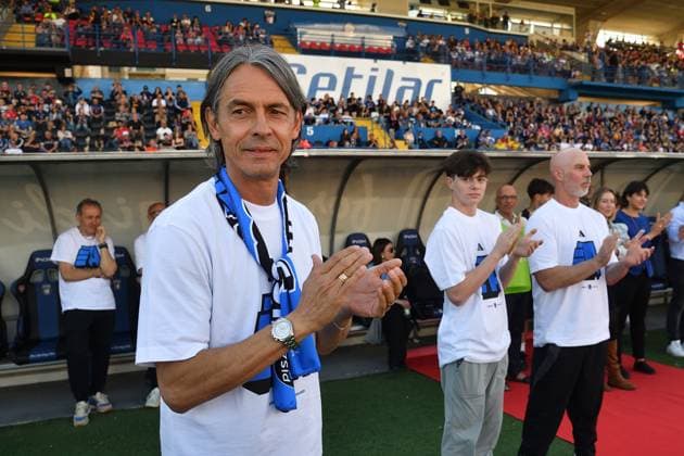 Head coach of Pisa Filippo Inzaghi during Pisa SC celebration for promotion to Italian Serie A during Pisa SC celebration for promotion to Italian Serie A, Other in Pisa, Italy, May 10 2025  Copyright: xGabrielexMasotti IPAxSportx xipa-agency.netx xx IPA_57518163 IPA_Agency_IPA57518163