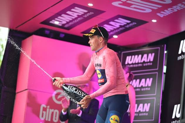 11-05-2025 Giro D italia; Tappa 03 Vlore - Vlore; 2025, Lidl - Trek; Pedersen, Mads; Vlore; 
